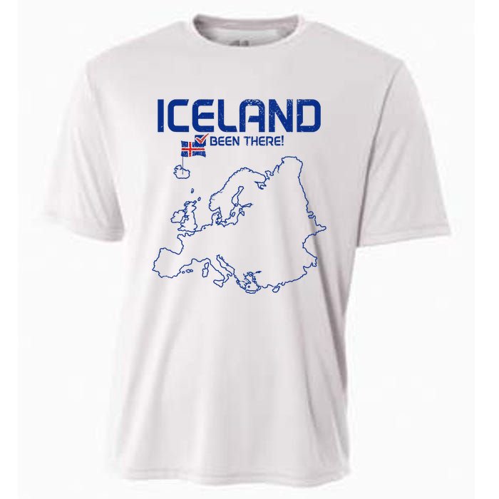 Iceland Souvenir Cooling Performance Crew T-Shirt