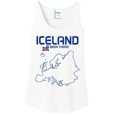 Iceland Souvenir Ladies Essential Tank