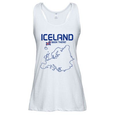 Iceland Souvenir Ladies Essential Flowy Tank