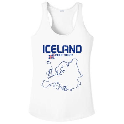 Iceland Souvenir Ladies PosiCharge Competitor Racerback Tank