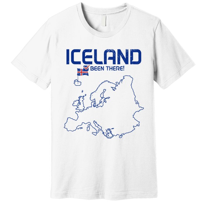 Iceland Souvenir Premium T-Shirt