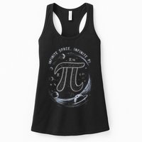 Infinite Space Infinite Pi 3.14 Funny Pi Day Spiral Pi Math .Png Womens Tank Top