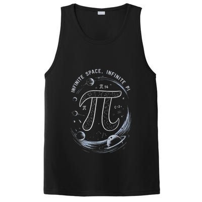 Infinite Space Infinite Pi 3.14 Funny Pi Day Spiral Pi Math .Png PosiCharge Competitor Tank