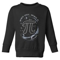 Infinite Space Infinite Pi 3.14 Funny Pi Day Spiral Pi Math .Png Toddler Sweatshirt