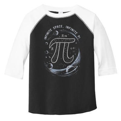 Infinite Space Infinite Pi 3.14 Funny Pi Day Spiral Pi Math .Png Toddler Fine Jersey T-Shirt