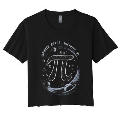 Infinite Space Infinite Pi 3.14 Funny Pi Day Spiral Pi Math .Png Crop Top