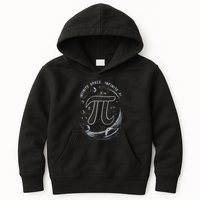 Infinite Space Infinite Pi 3.14 Funny Pi Day Spiral Pi Math .Png Kids Hoodie