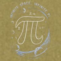 Infinite Space Infinite Pi 3.14 Funny Pi Day Spiral Pi Math .Png Garment-Dyed Women's Muscle Tee