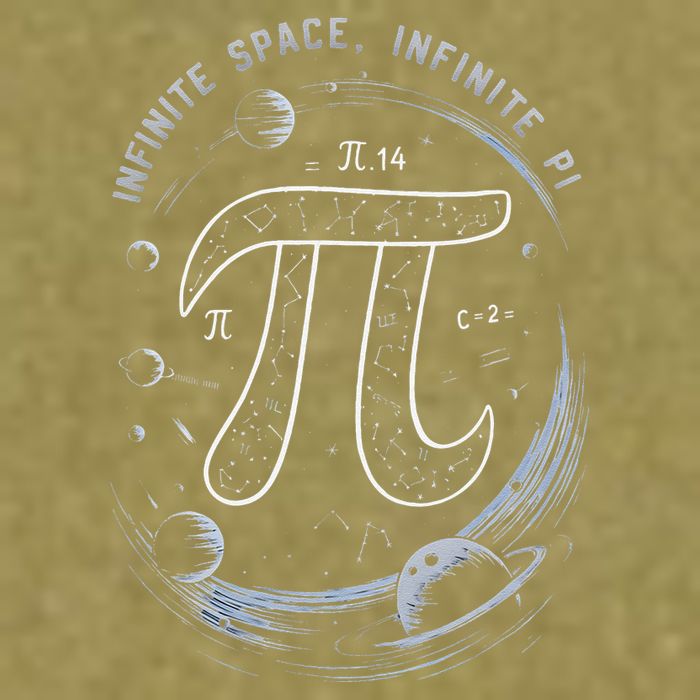 Infinite Space Infinite Pi 3.14 Funny Pi Day Spiral Pi Math .Png Garment-Dyed Women's Muscle Tee