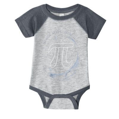 Infinite Space Infinite Pi 3.14 Funny Pi Day Spiral Pi Math .Png Infant Baby Jersey Bodysuit