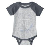 Infinite Space Infinite Pi 3.14 Funny Pi Day Spiral Pi Math .Png Infant Baby Jersey Bodysuit