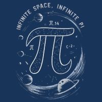 Infinite Space Infinite Pi 3.14 Funny Pi Day Spiral Pi Math .Png Infant Baby Jersey Bodysuit