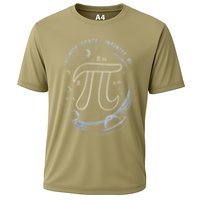 Infinite Space Infinite Pi 3.14 Funny Pi Day Spiral Pi Math .Png Performance Shirt