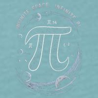Infinite Space Infinite Pi 3.14 Funny Pi Day Spiral Pi Math .Png Sueded Cloud Jersey T-Shirt