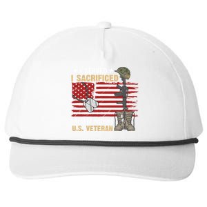 I Served I Sacrificed Gift Snapback Five-Panel Rope Hat