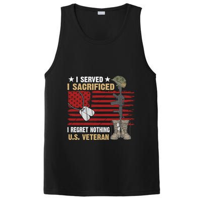 I Served I Sacrificed Gift PosiCharge Competitor Tank