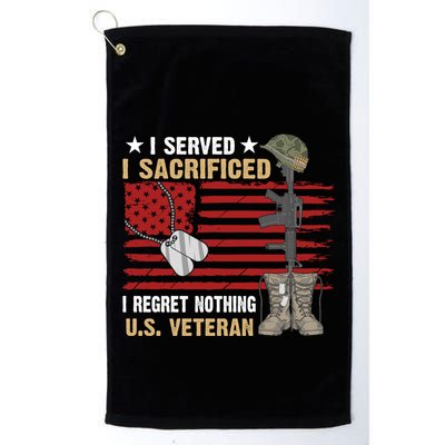I Served I Sacrificed Gift Golf Towel