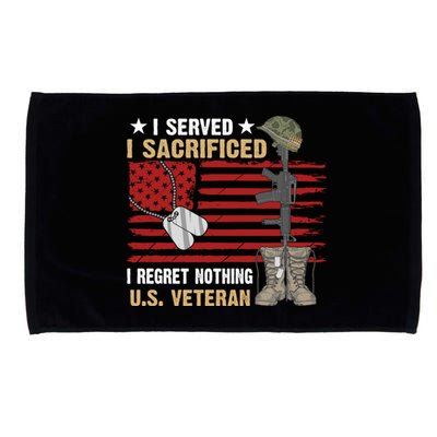 I Served I Sacrificed Gift Microfiber Hand Towel