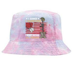 I Served I Sacrificed Gift Tie-Dyed Bucket Hat