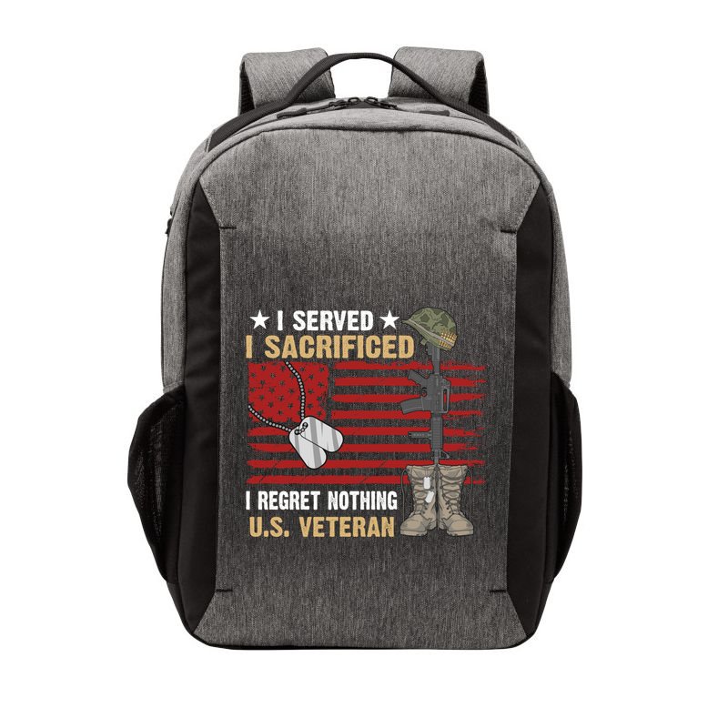 I Served I Sacrificed Gift Vector Backpack