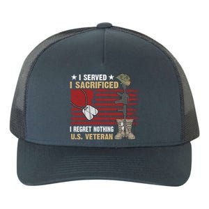 I Served I Sacrificed Gift Yupoong Adult 5-Panel Trucker Hat