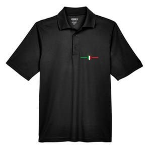 Italy Soccer Italia Football Fan Men's Origin Performance Pique Polo