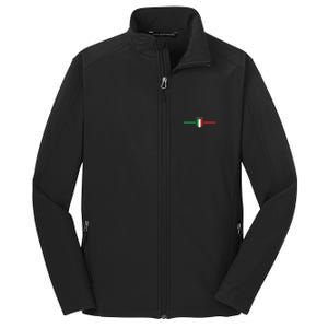 Italy Soccer Italia Football Fan Core Soft Shell Jacket