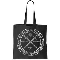 Iron Sharpens Iron Proverbs 2717 Christian Quote Bag