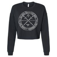 Iron Sharpens Iron Proverbs 2717 Christian Quote Cropped Pullover Crew