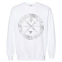 Iron Sharpens Iron Proverbs 2717 Christian Quote Garment-Dyed Sweatshirt
