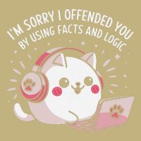 IM Sorry I Offended You Funny Facts And Logic Cat Sarcastic Mousepad