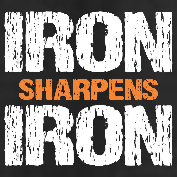 Iron Sharpens Iron Funny Christian Cool Comfort Performance Bucket Hat