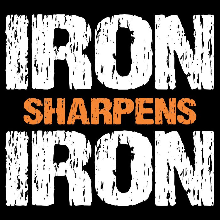 Iron Sharpens Iron Funny Christian Performance Shirt