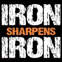 Iron Sharpens Iron Funny Christian Magnet