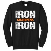 Iron Sharpens Iron Funny Christian Tall Sweatshirt