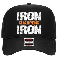 Iron Sharpens Iron Funny Christian Hat
