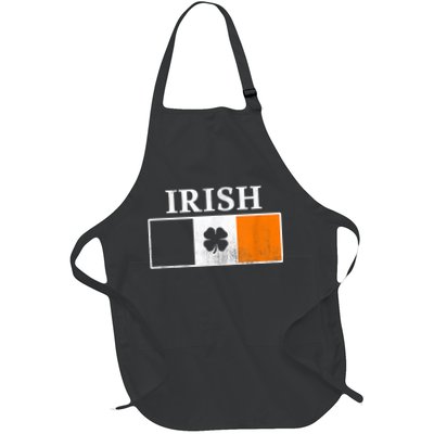 Ireland Shamrock Irish Flag St Patty's Day Apron