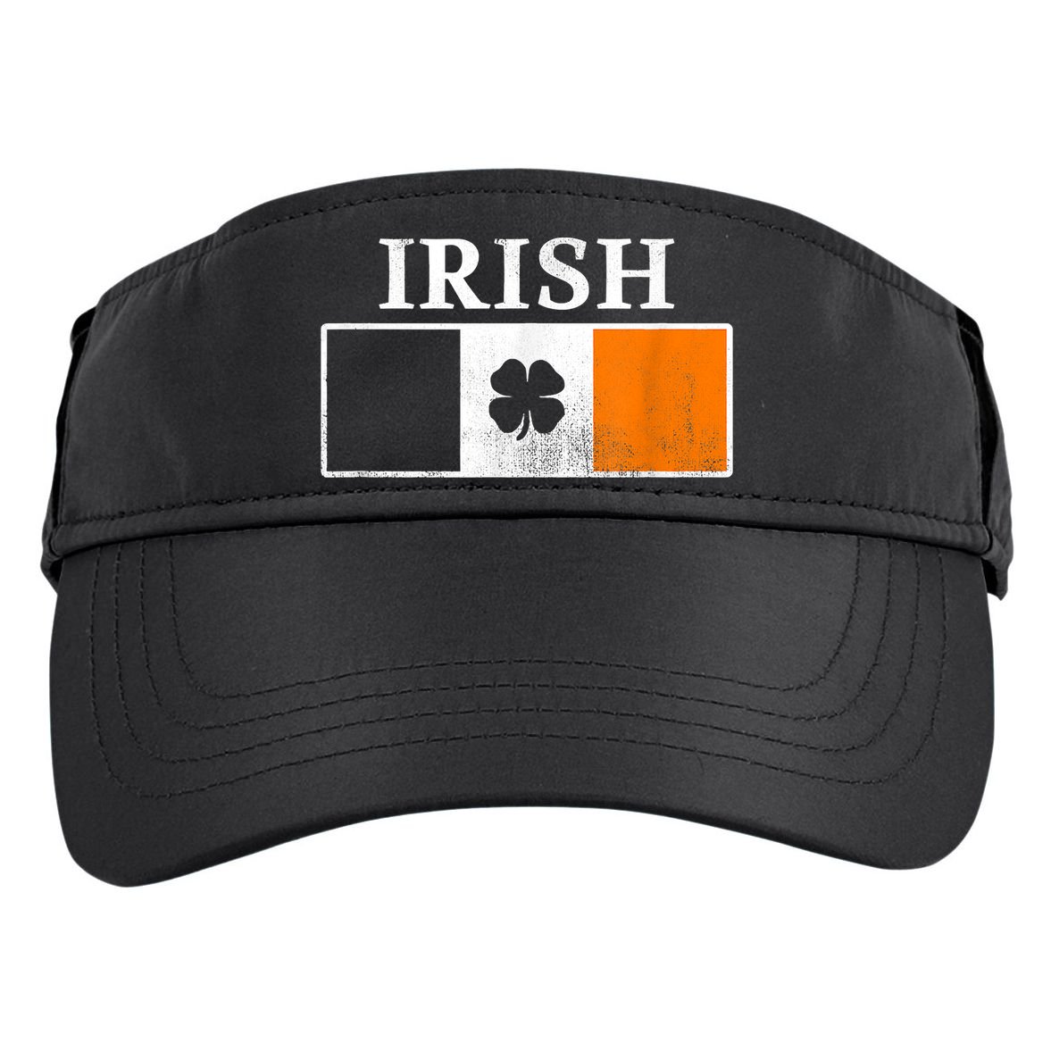 Ireland Shamrock Irish Flag St Patty's Day Adult Drive Performance Visor