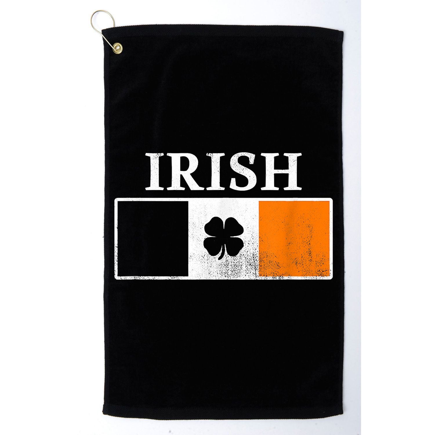 Ireland Shamrock Irish Flag St Patty's Day Golf Towel