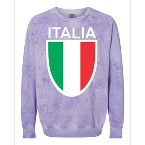 Italia Soccer Colorblast Crewneck Sweatshirt