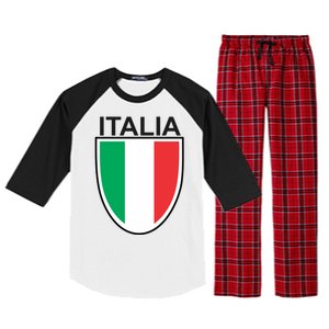 Italia Soccer Raglan Sleeve Pajama Set