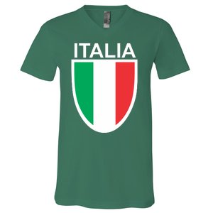 Italia Soccer V-Neck T-Shirt