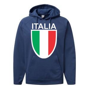 Italia Soccer Performance Fleece Hoodie