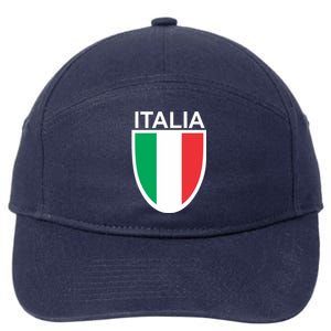 Italia Soccer 7-Panel Snapback Hat