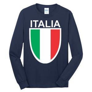 Italia Soccer Tall Long Sleeve T-Shirt