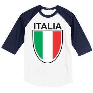 Italia Soccer Baseball Sleeve Shirt