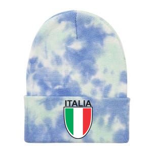 Italia Soccer Tie Dye 12in Knit Beanie