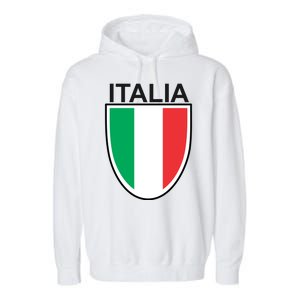 Italia Soccer Garment-Dyed Fleece Hoodie