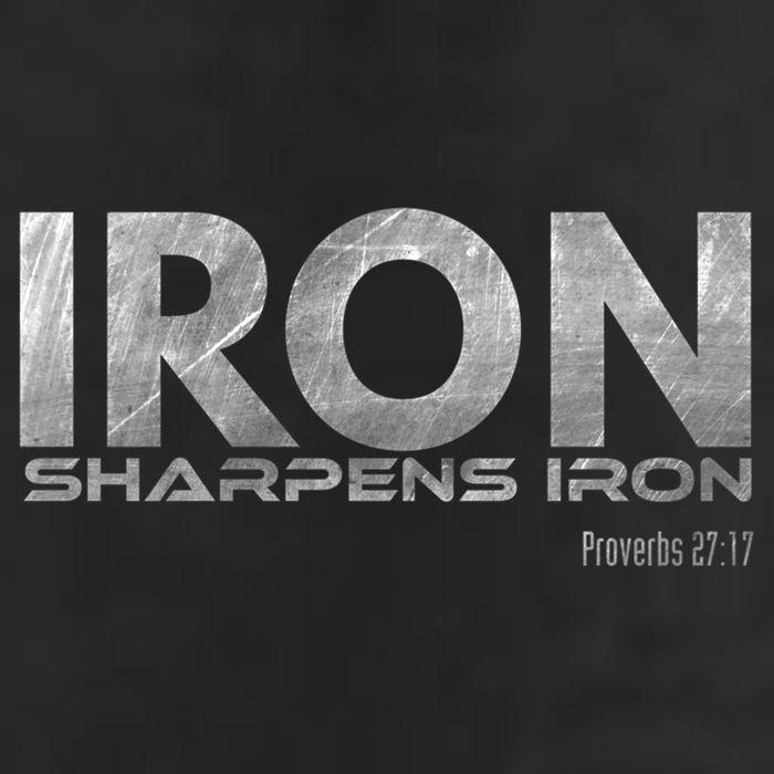 Iron Sharpens Iron Funny Gift Adult Drive Performance Visor