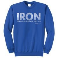 Iron Sharpens Iron Funny Gift Sweatshirt